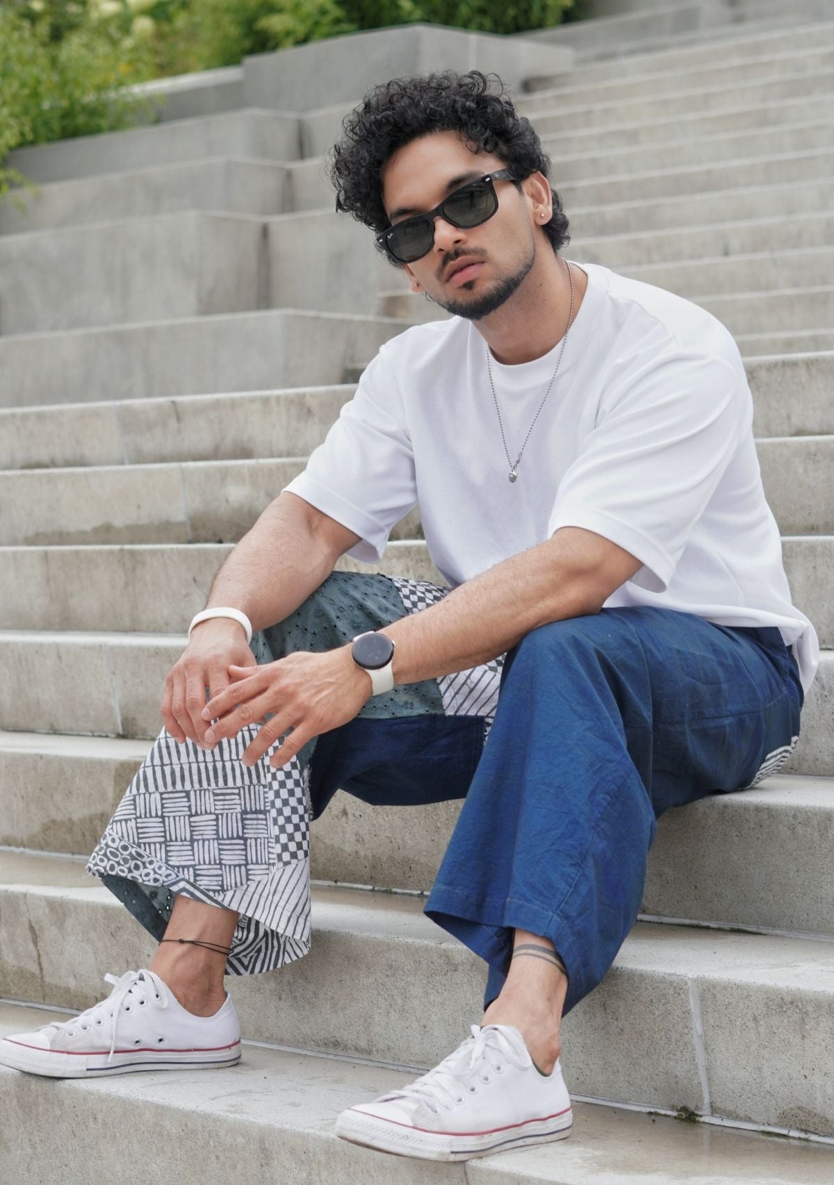 Midnight Indigo Loom Lounge Pants
