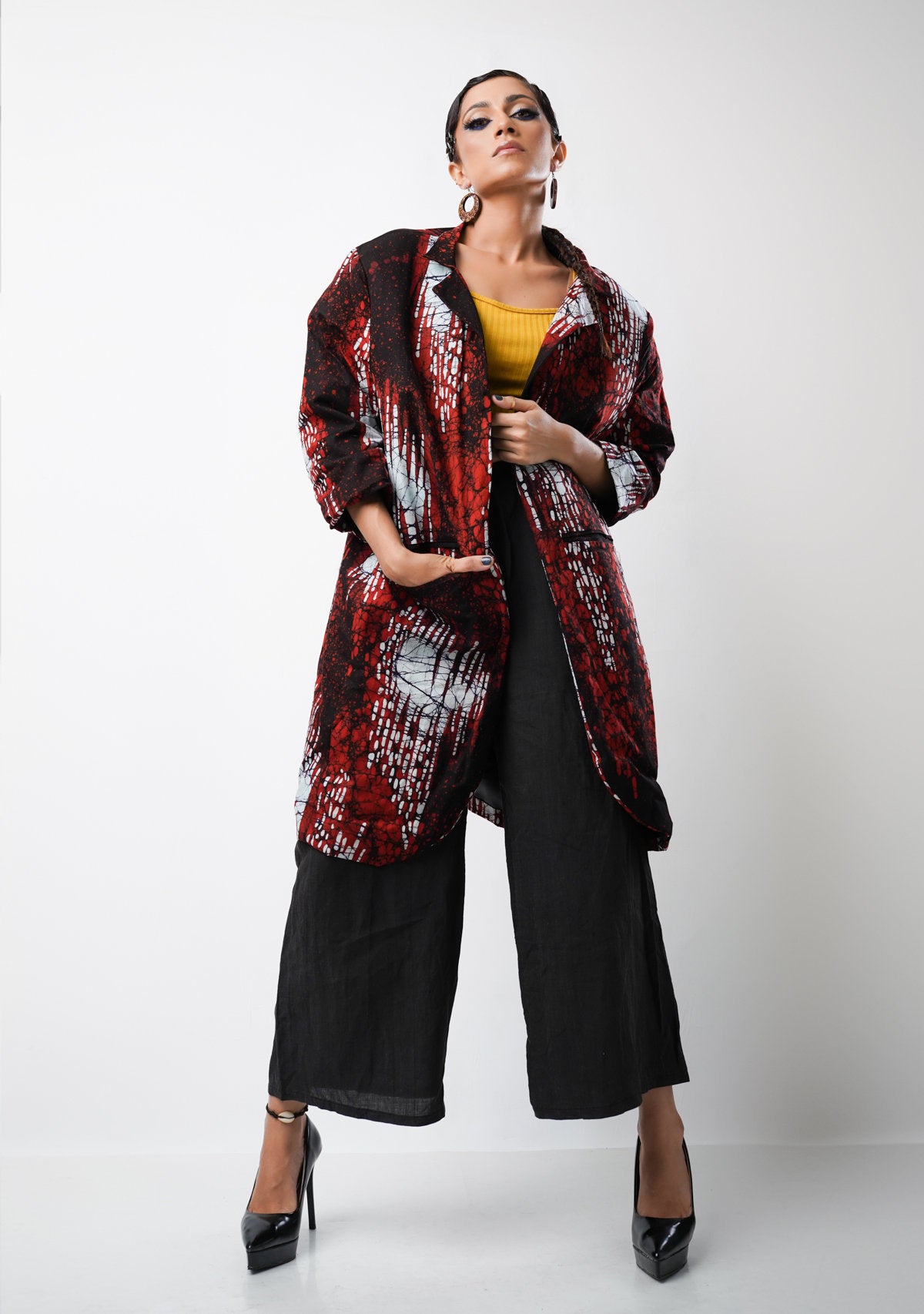 Bold Brushstroke Jacket