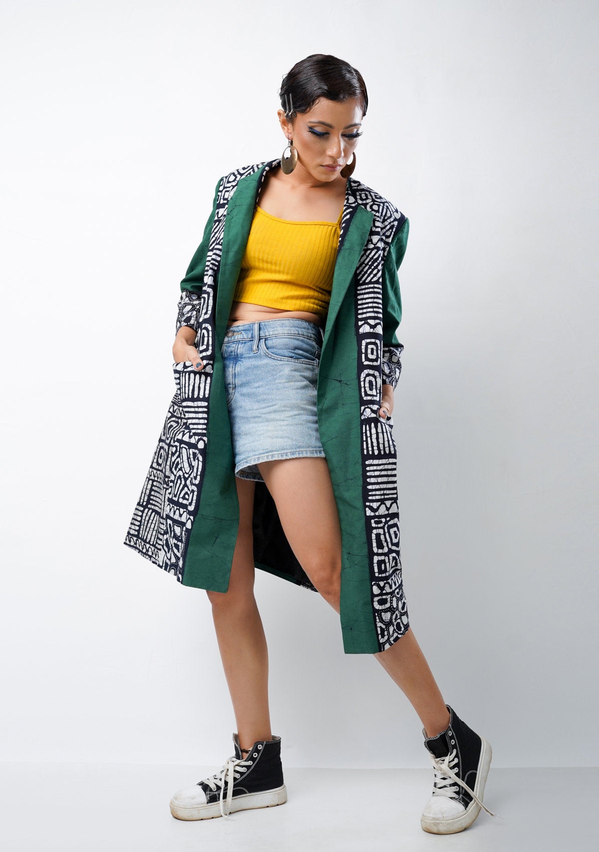 Dazzling Drape Jacket