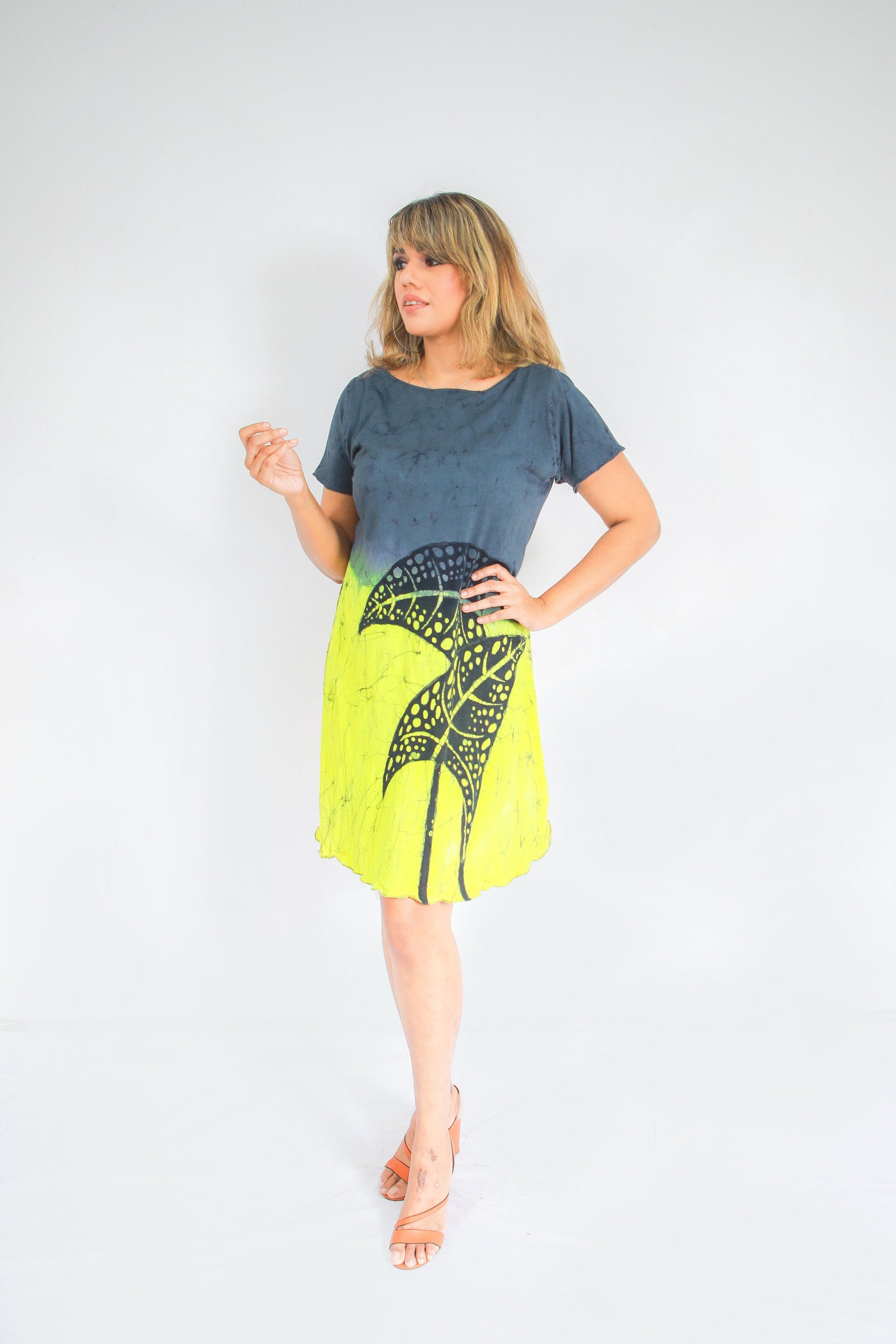 Dynamic Dream T-Shirt Dress