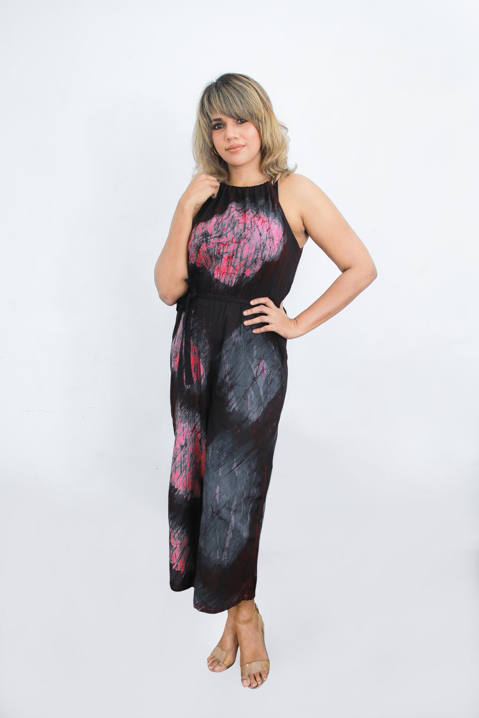 Fuchsia Fantasy Jumpsuit