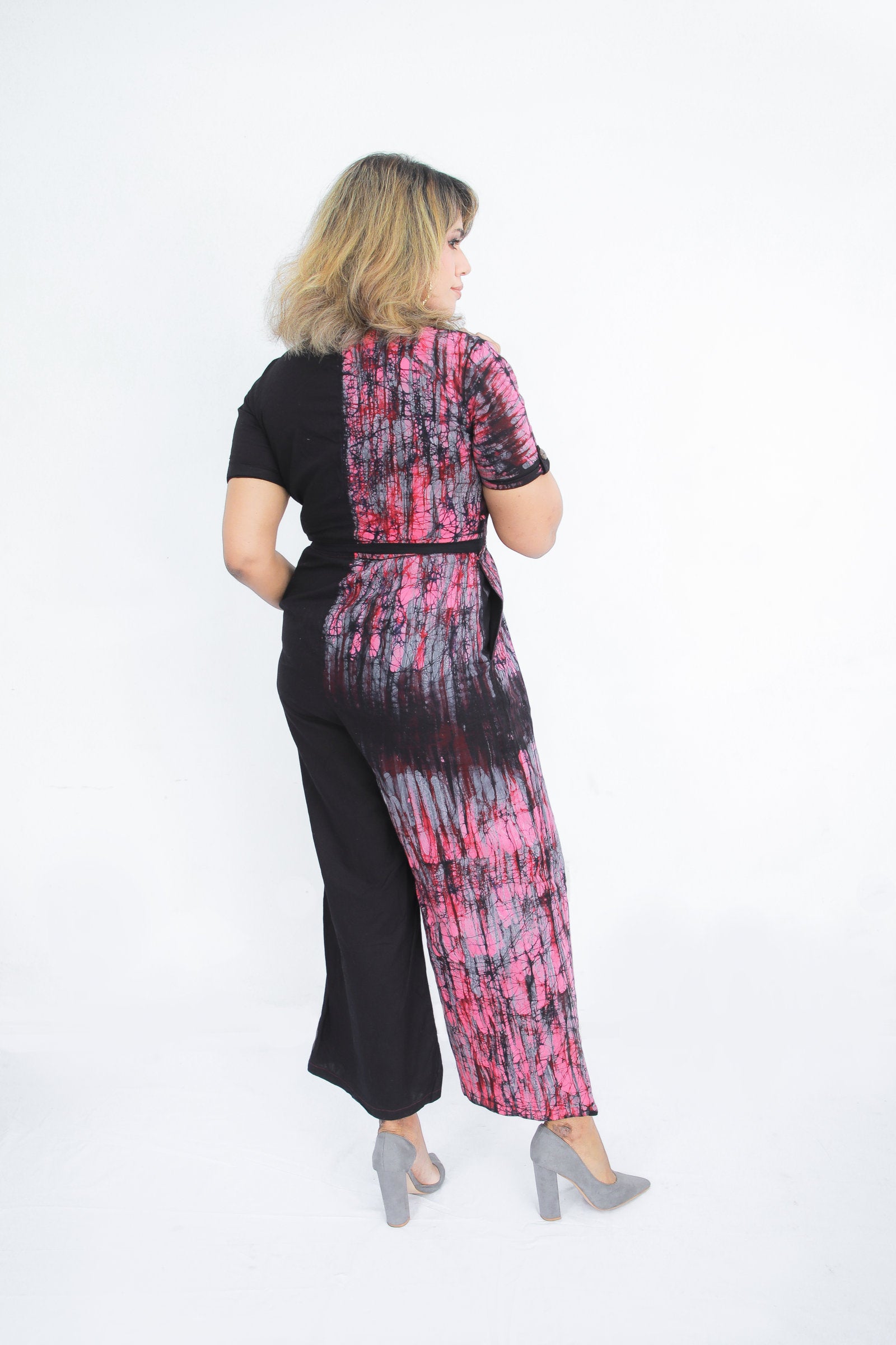Fuchsia Fantasy Jumpsuit