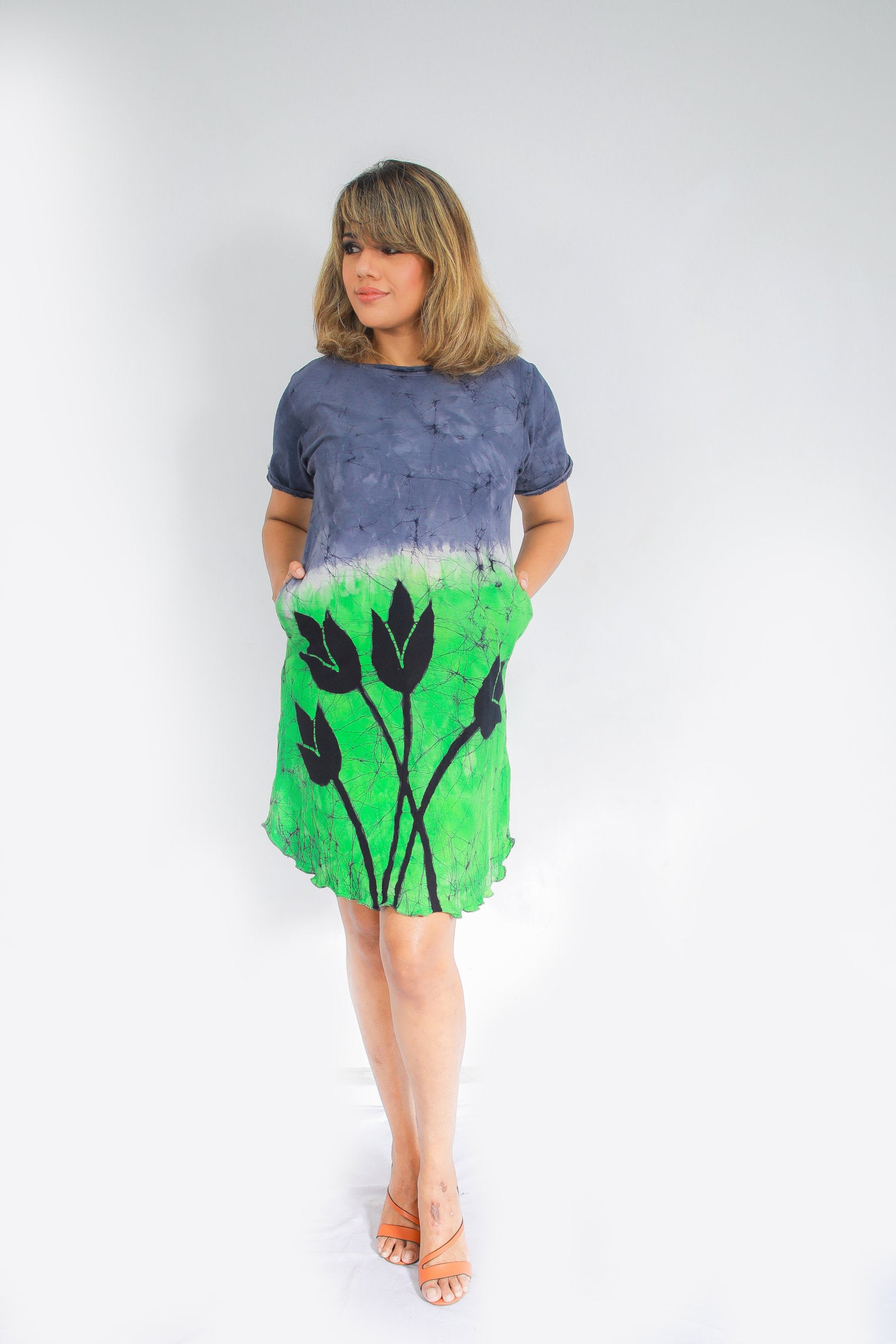 Neon Dream T-Shirt Dress