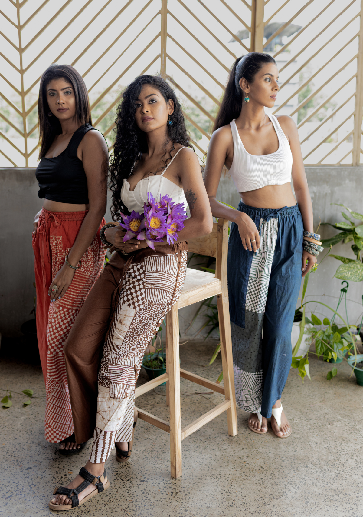 Midnight Indigo Loom Lounge Pants