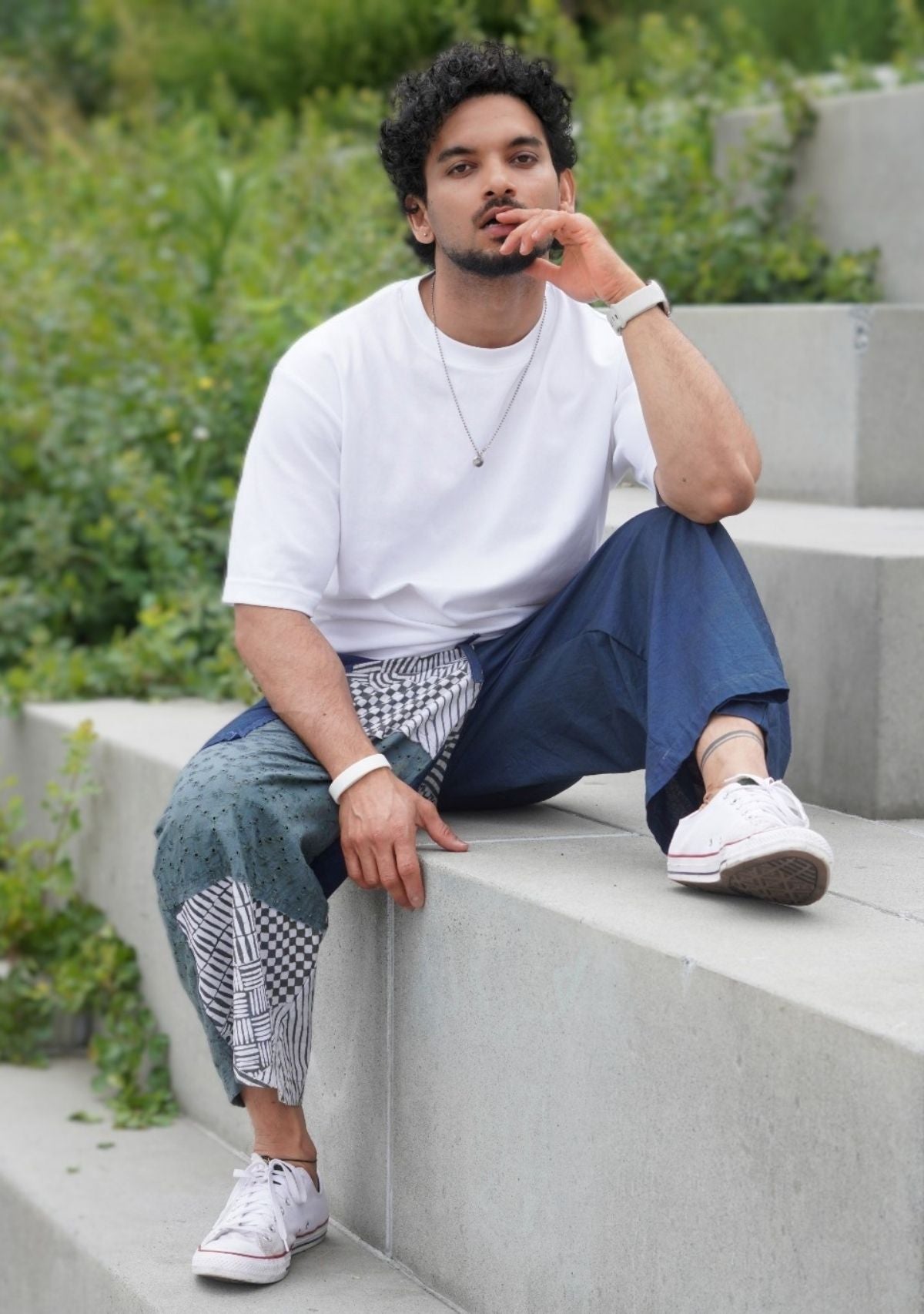 Midnight Indigo Loom Lounge Pants