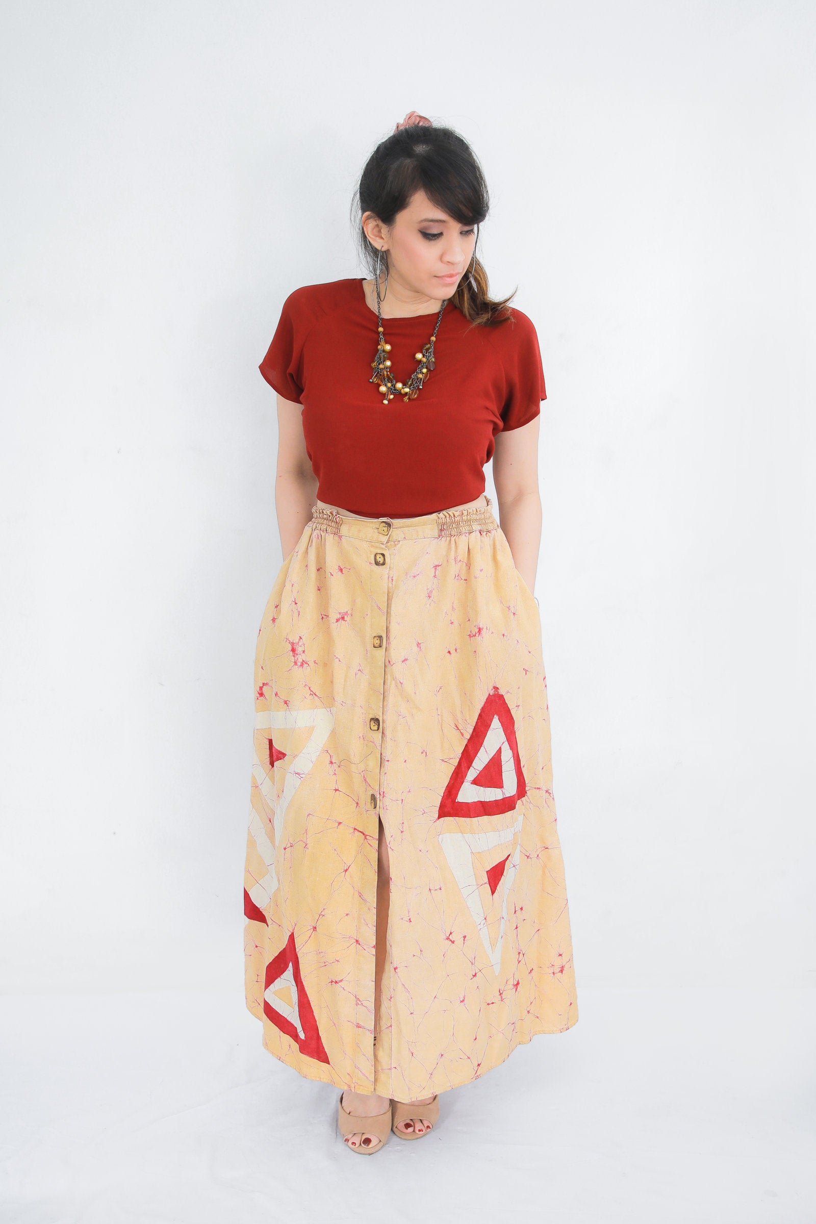 Enchanted Spectrum Front Open Skirt