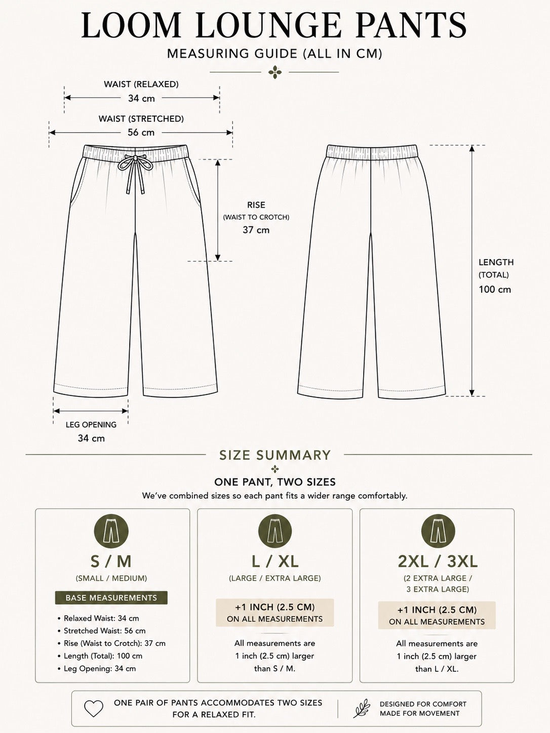 Forest Sage Loom Lounge Pants
