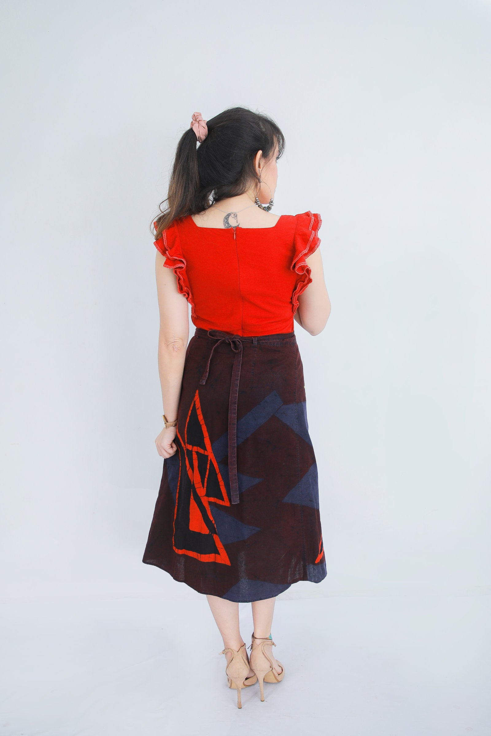 Radiant Reflections Wraparound Skirt